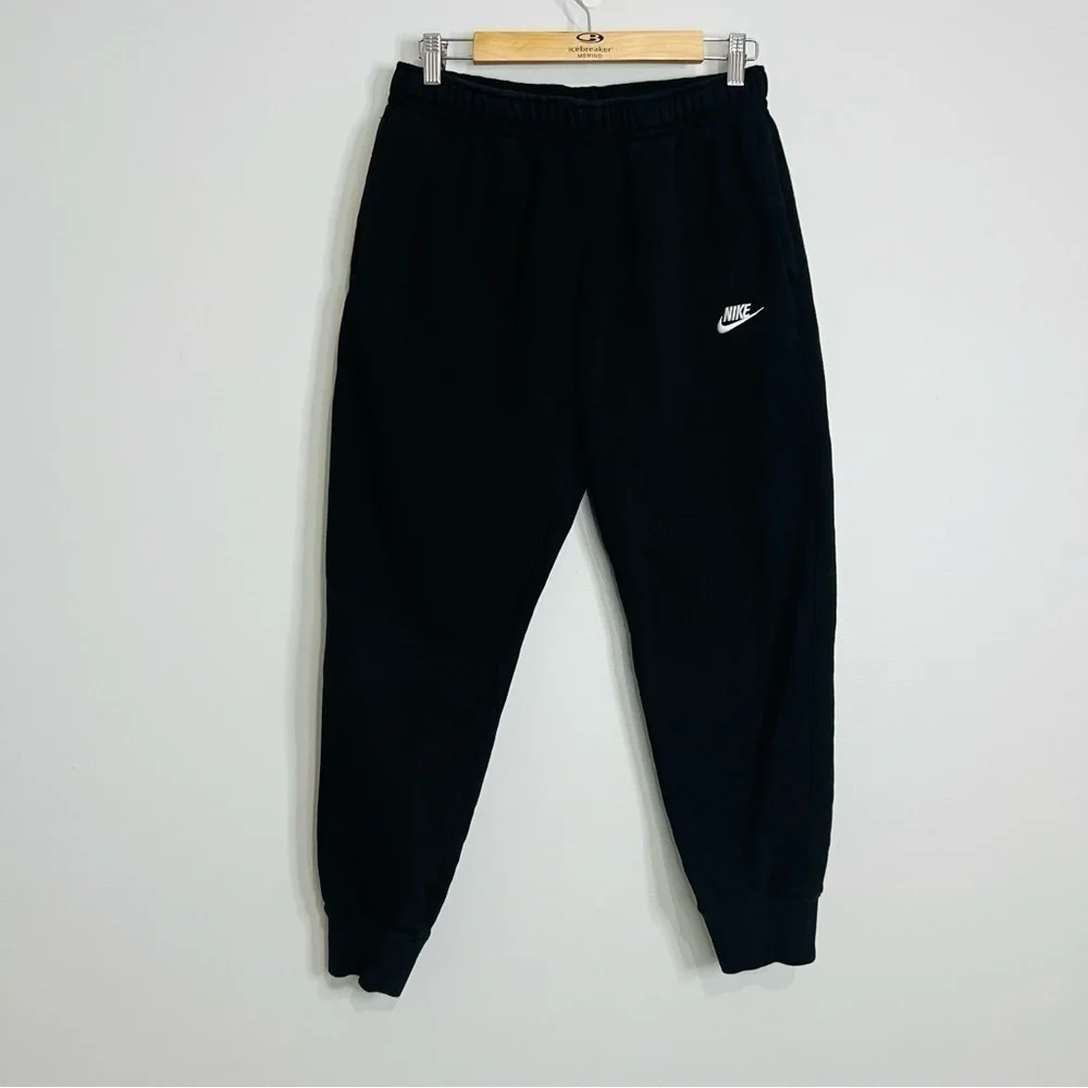 Nike Black Sportswear Fleece Club Sweatpants M